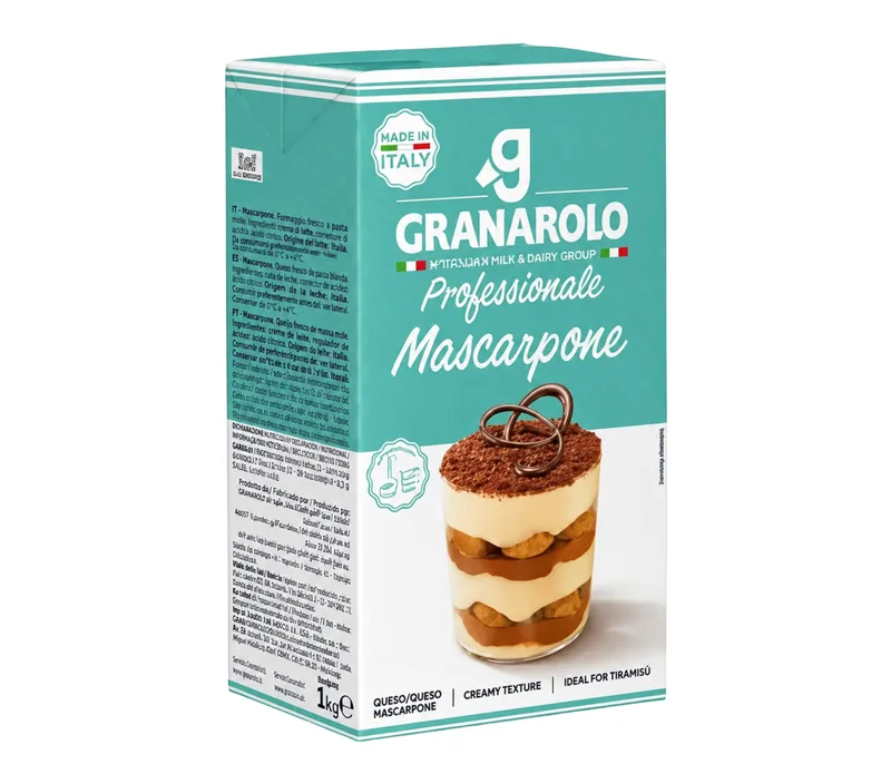 QUESO MASCARPONE 1 kg  CAJA 12 KG
