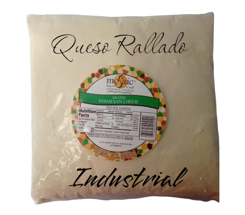 QUESO RALLADO PARMESANO INDUSTRIAL 2.27 KG