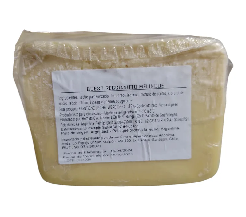 QUESO REGGIANITTO FONDI CUÑA 1 KG