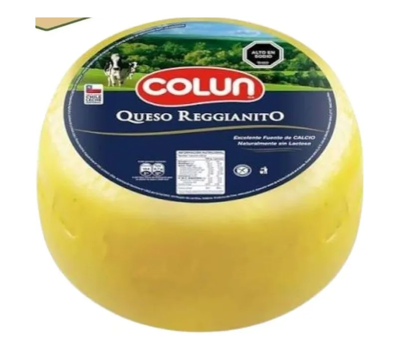 QUESO REGGIANITO LA PAULINA PIEZA 7.5 KG CAJA 2 UNIDADES