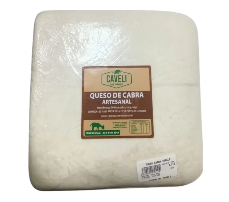 QUESO CABRA OVALLE CUADRADO