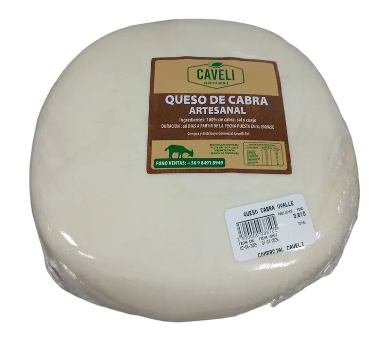 QUESO CABRA REDONDO OVALLE