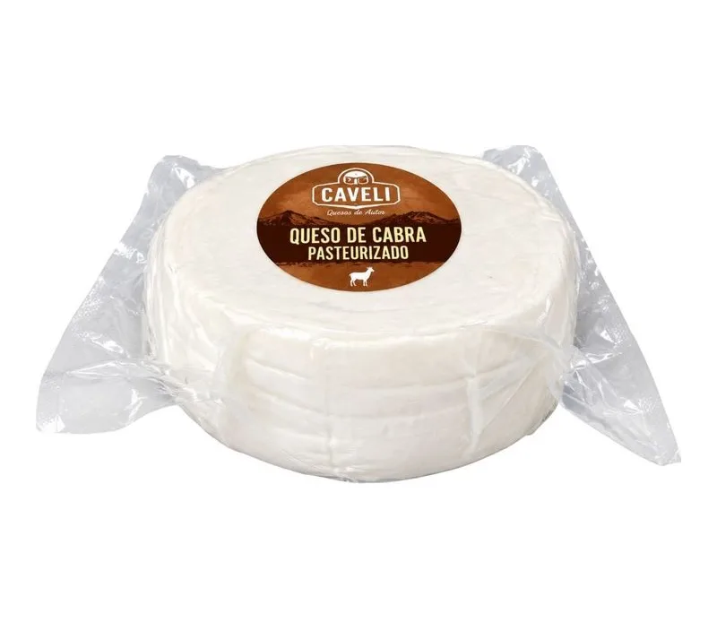 QUESO CABRA PASTEURIZADO ARTESANAL PIEZA REDONDA