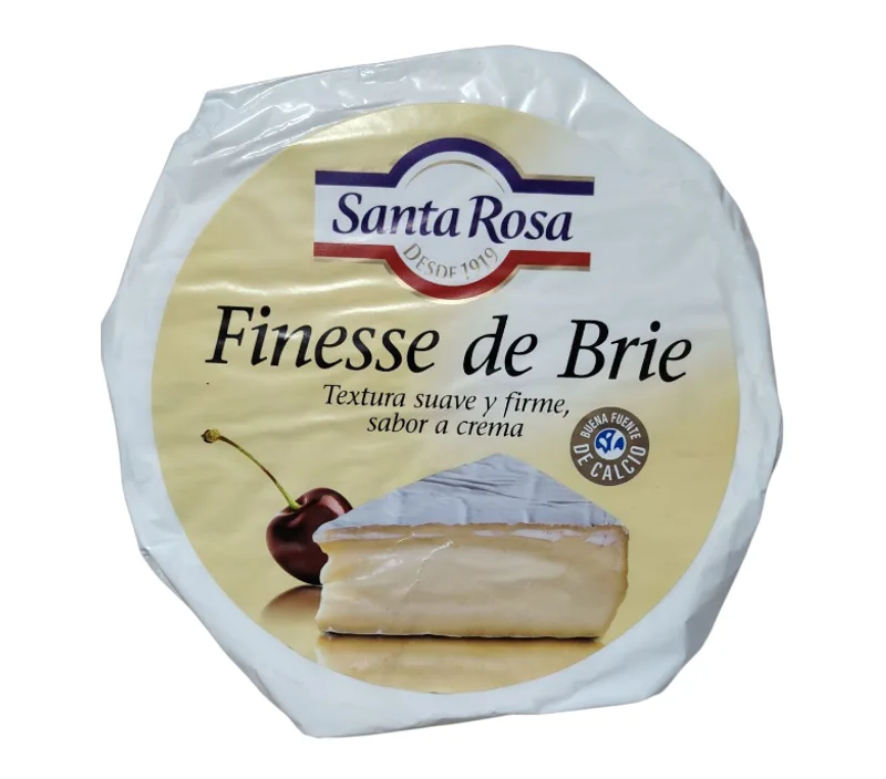 BRIE SANTA ROSA PIEZA 1KILO CAJA 2 UNIDADES