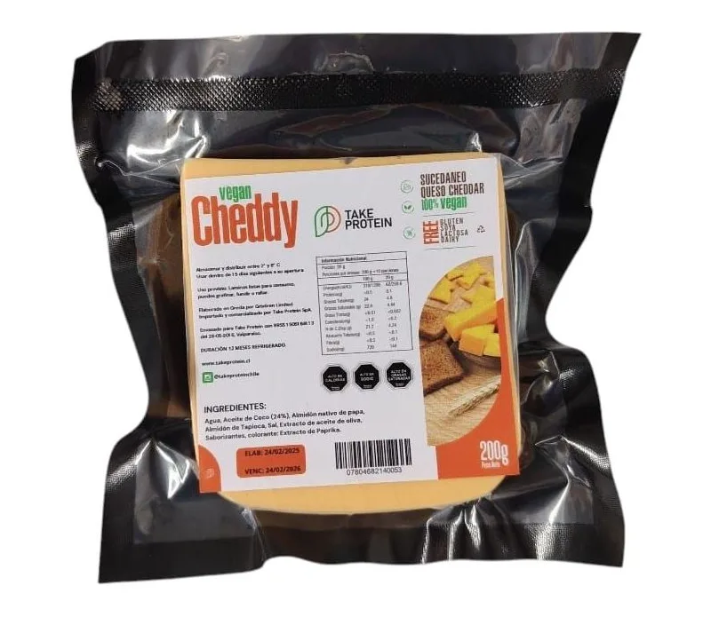 QUESO VEGANO LAMINADO 200 GRS