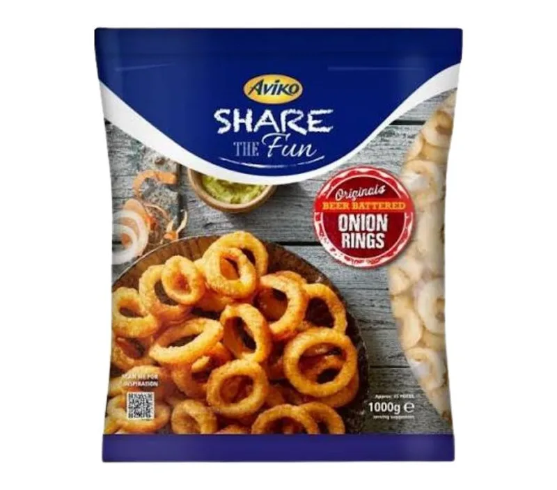AROS DE CEBOLLA AVICO BOLSA 1 Kg CAJA 6 UNIDADES