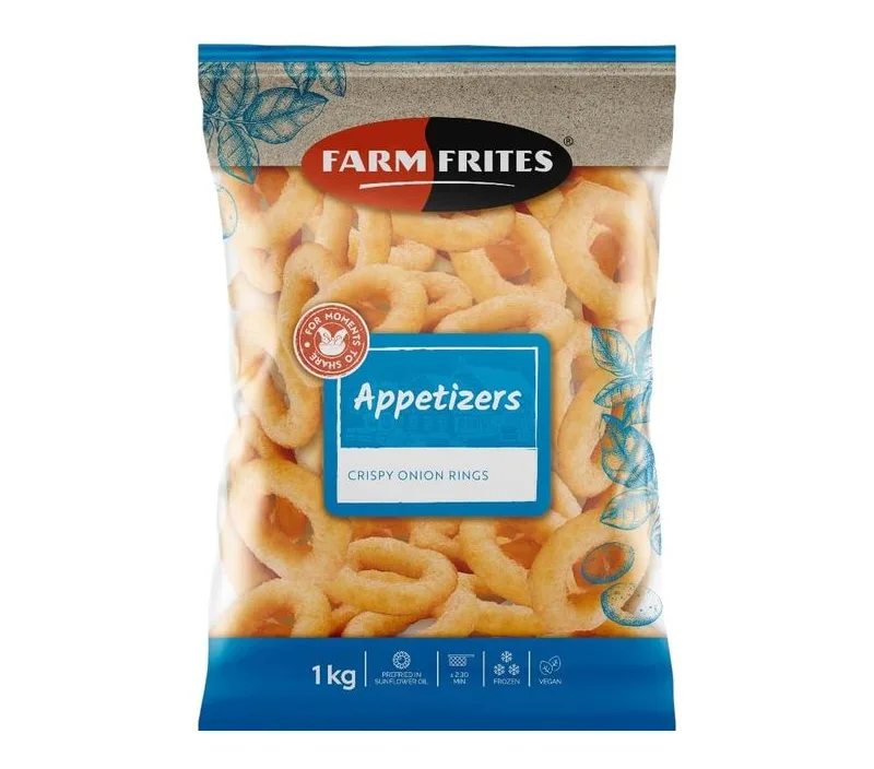 OFERTA AROS DE CEBOLLA BOLSA 1.1 Kg CAJA 10 UNIDADES