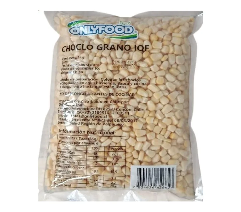 CHOCLO GRANO CONGELADO 1 KG