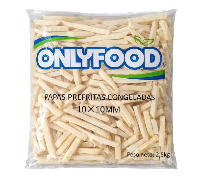 PAPA PREFRITA 10 MM ONLY FOOD
