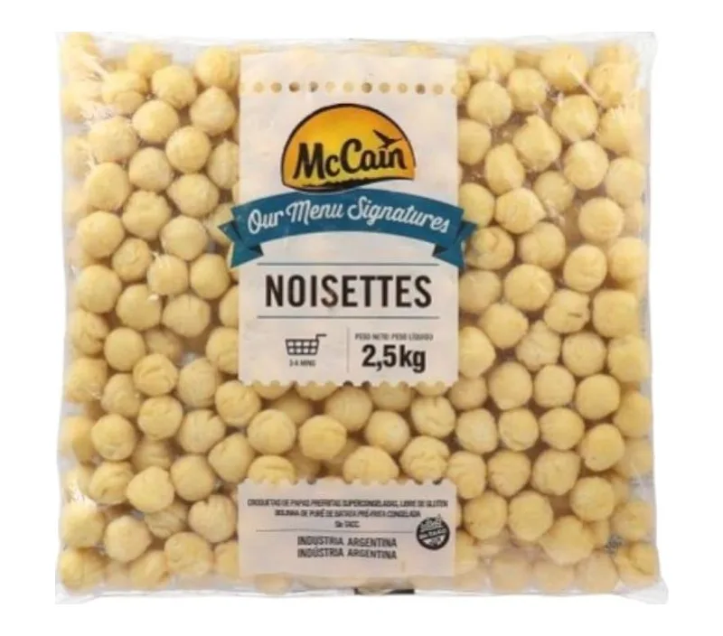 PAPAS DUQUESAS BOLSA 2.5 KG CAJA 4 UNIDADES