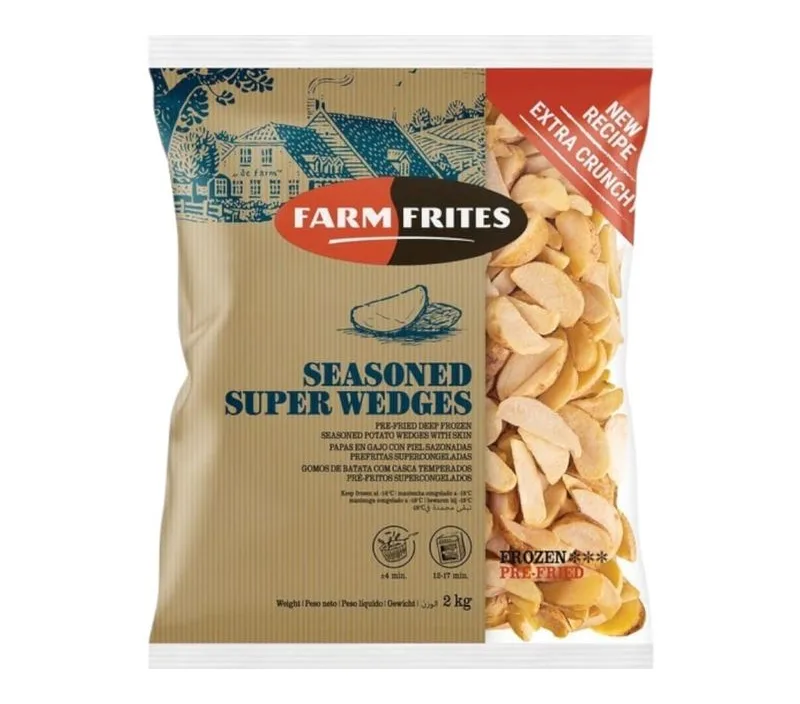 FARM FRITES RUSTICAS BOLSA 2.5 KILOS CAJA 12.5 KILOS