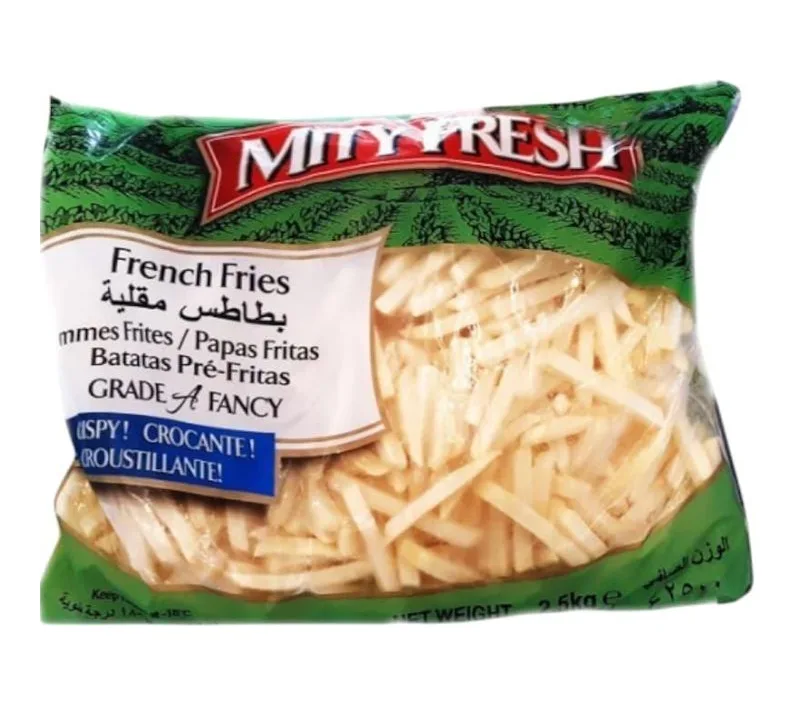 PAPA PRE FRITA 12 MM BOLSA 2 Kg CAJA 12 Kg