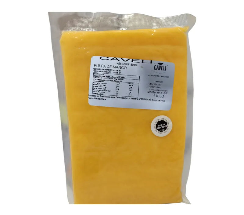 PULPA MANGO BOLSA 1 KILO