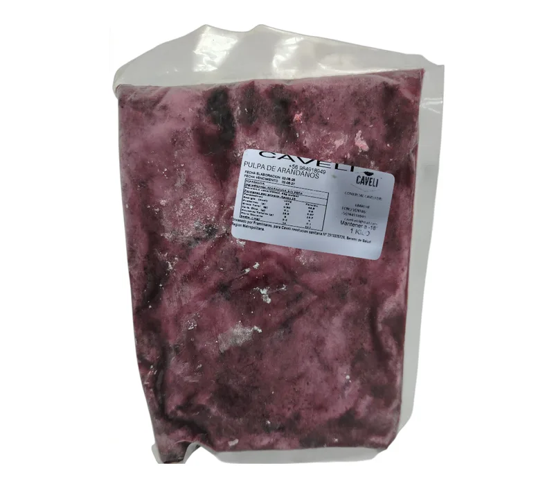 PULPA DE CHIRIMOYA PERUANA SIN AZUCAR 500 G CAJA 8 KG