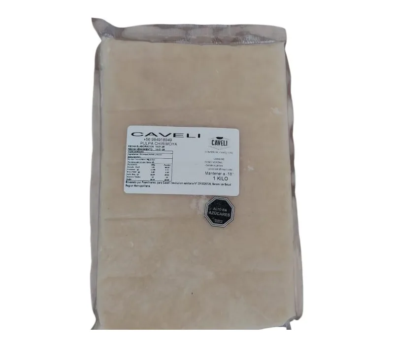 Kg PULPA CHIRIMOYA BOLSA 500 KG