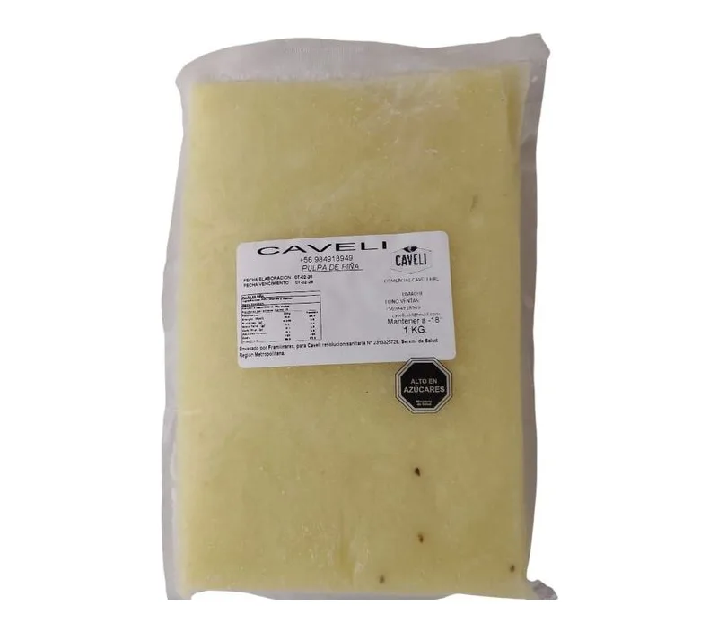 PULPA DE PIÑA BOLSA 1 KILO