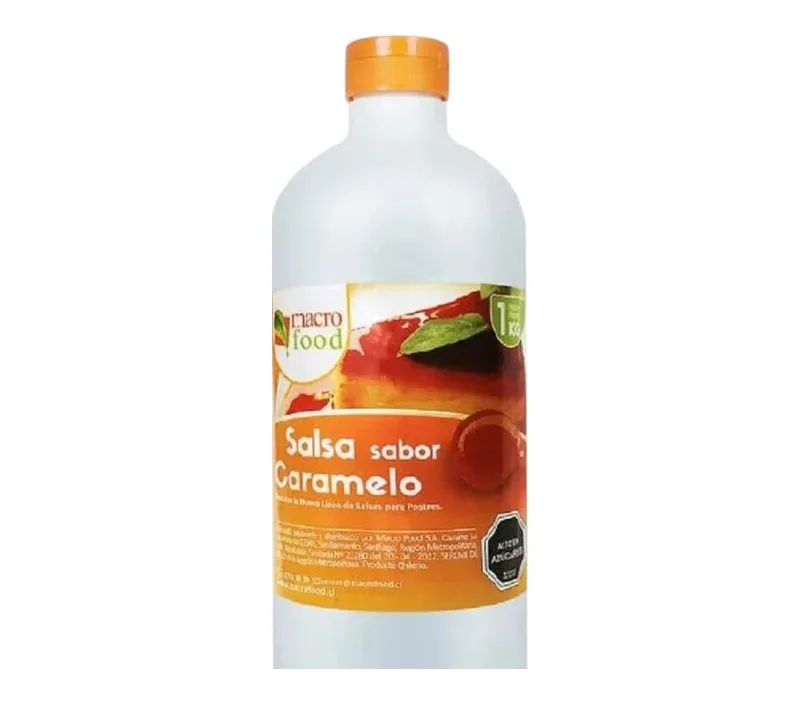 SALSA PARA POSTRES CARAMELO BOTELLA 1 LITRO