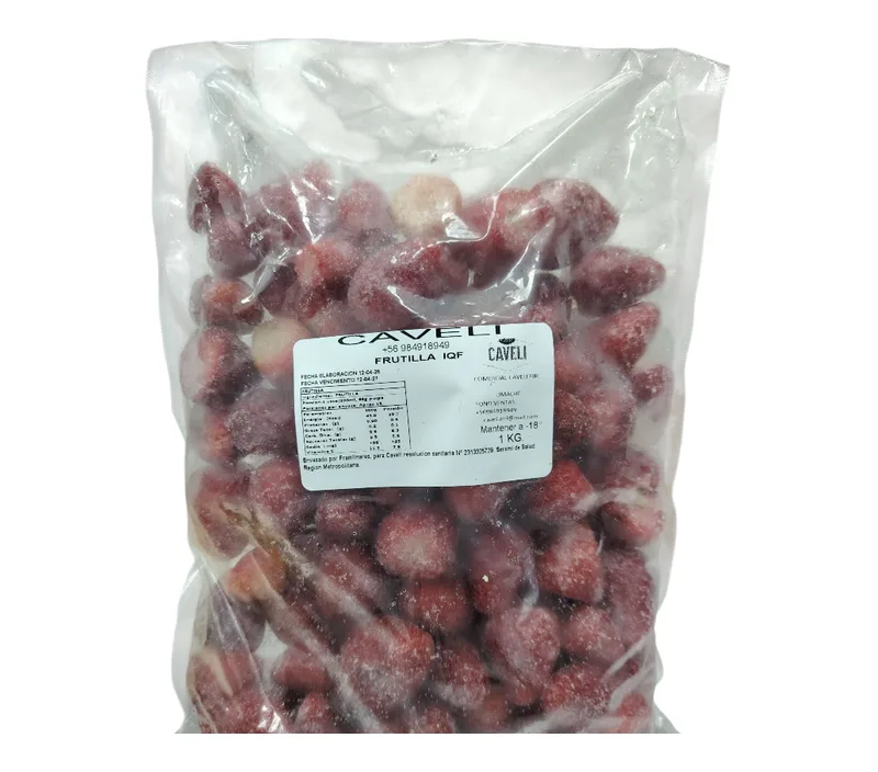 FRUTA FRUTILLA TROZO BOLSA 1 KILO