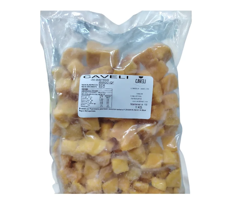 MANGO TROZO IQF BOLSA 1 KILO