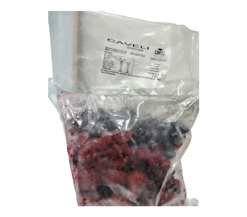MIX BERRIES FRUTOS ROJOS CON FRUTILLA BOLSA 1 KILO