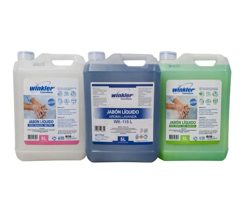 JABON LIQUIDO PARA TOCADOR BIDON 5 LITROS