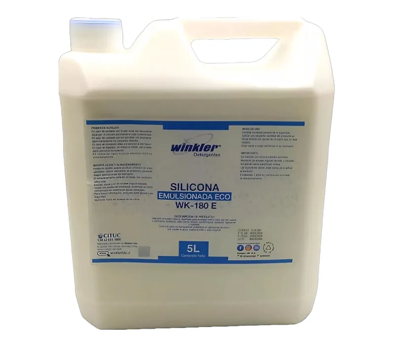 SILICONA EMULSIONADA BIDON 5 LITROS CAJA 4 UNIDADES