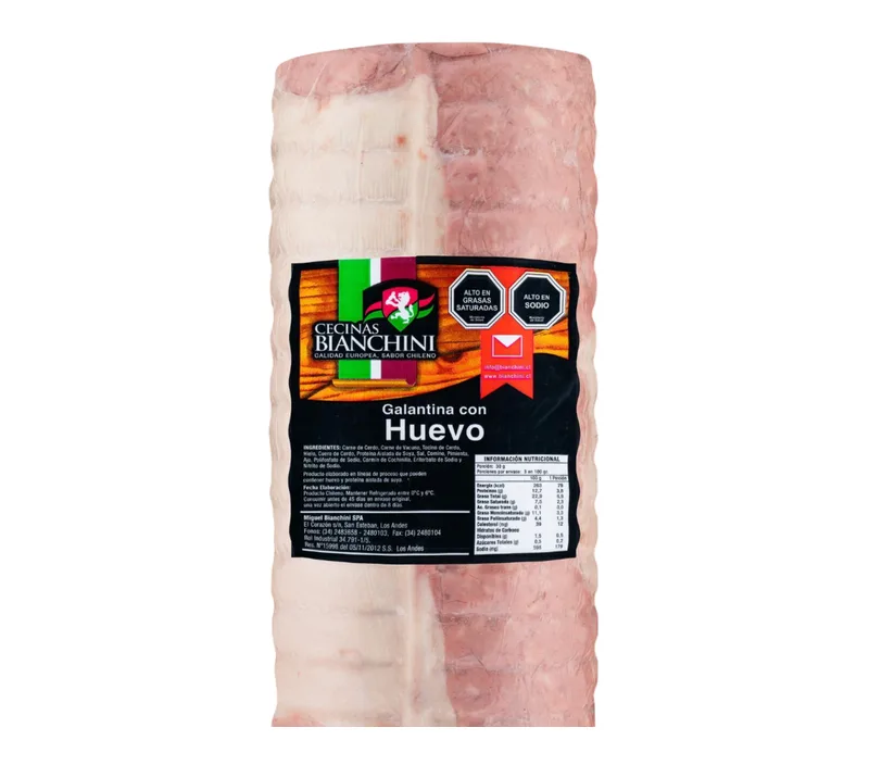 GALANTINA CON HUEVO