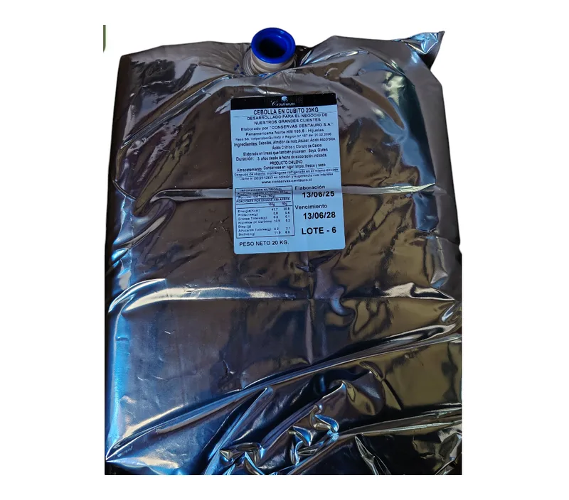 CEBOLLA PRECOCIDA EN CUBO BOLSA 20 KG CAJA1 UNIDAD