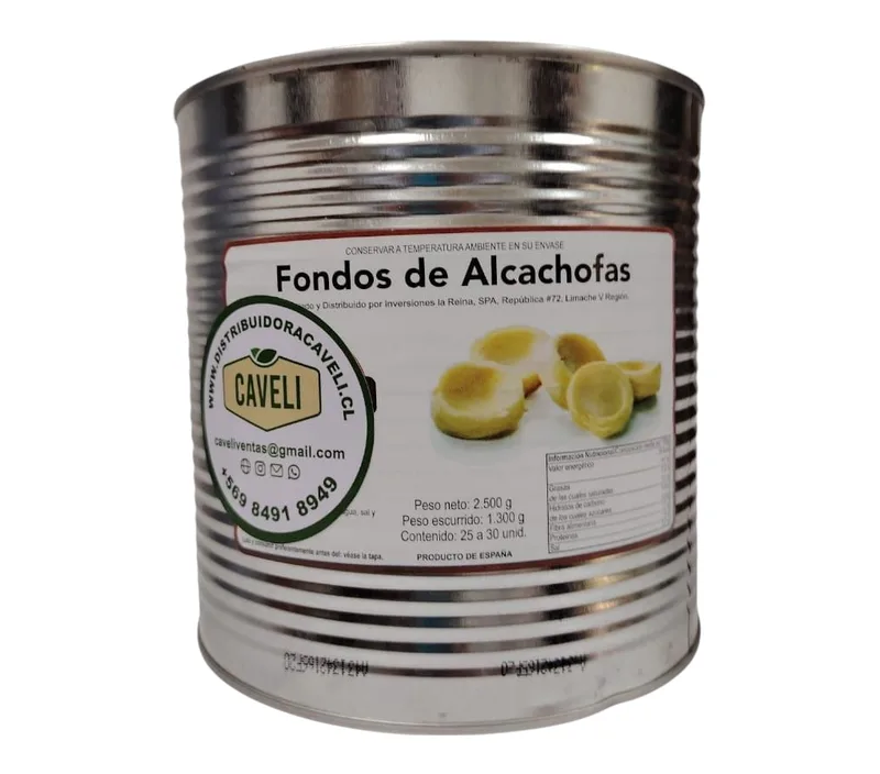 FONDO DE ALCACHOFA TARRO
