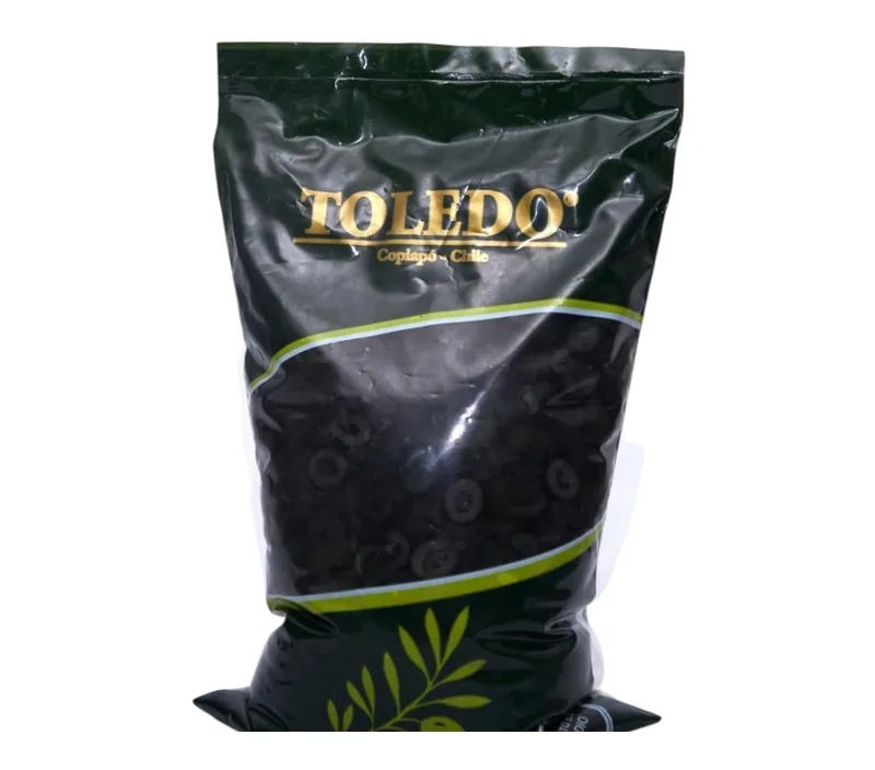 ACEITUNA NEGRA LAMINADA BOLSA KG CAJA 10 KG