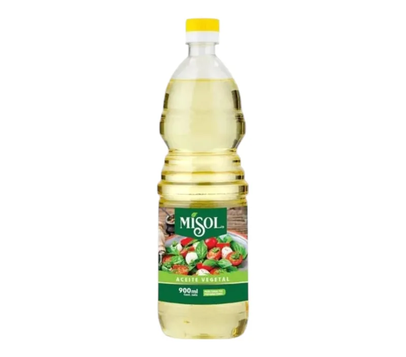 ACEITE DE VEGETAL MISOL 900 CC CAJA 12 UNIDADES