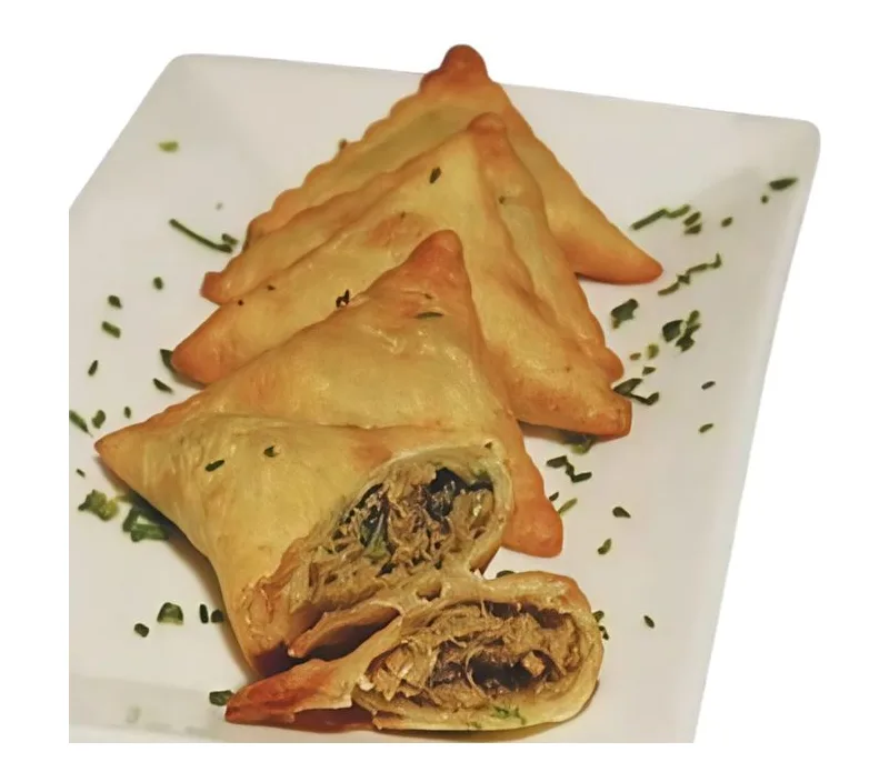 SAMOSA CARNE MONGOLIANA BOCADO 20 GR. CAJA (5 BOLSASA DE 50 UNIDADES C/U)