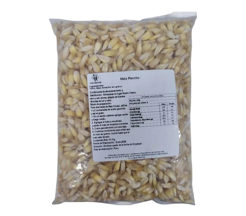 MAIZ CHULPI BOLSA 1 KG CAJA 10 KILOS