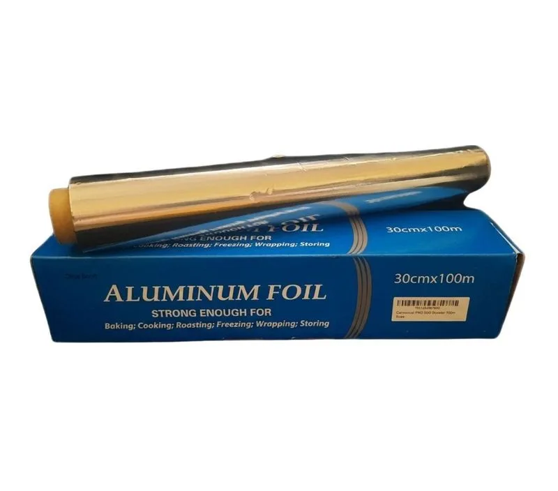 ROLLO ALUMINIO 100 MTS X 30 CM CAJA 12 UNIDADES