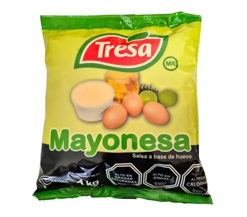 MAYONESA PERUANA TRESA 1 KG CAJA 10 KG