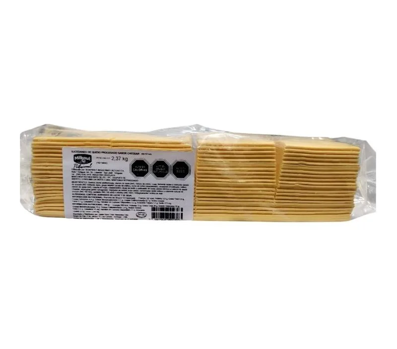CHEDDAR LAMINADO INDUSTRIAL 2.37 KG 4UNIXCJ
