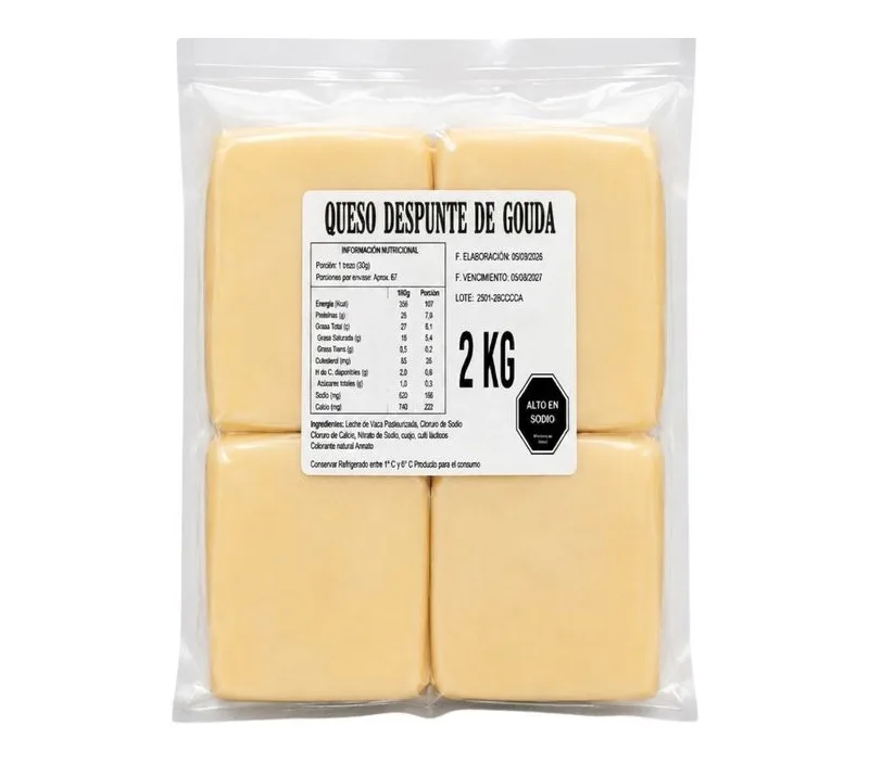 DESPUNTE GOUDA BOLSA 2kg  a pedido
